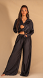 Long Sleeve Blouse (Midnight)