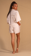 Short Sleeve Blouse (Champagne)