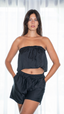 Frill Bandeau Top