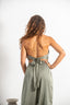Halter Tie Top (Olive)